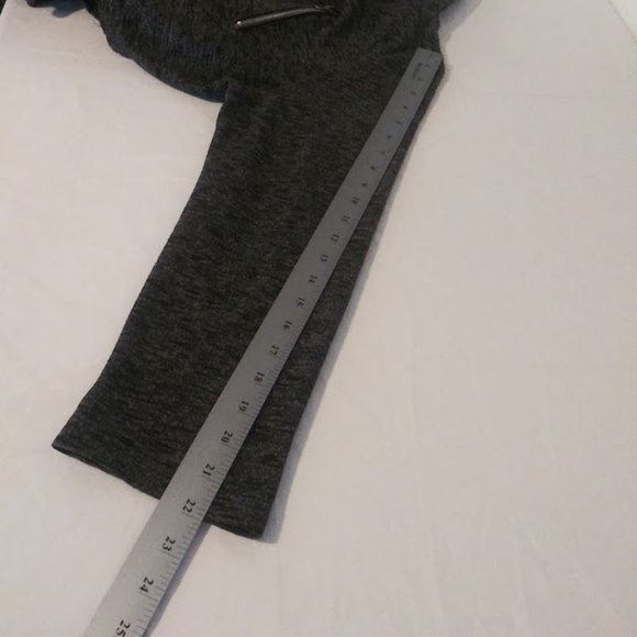 Merona women's XL black and gray marbled lightweight hooded jacket - Picture 10 of 14